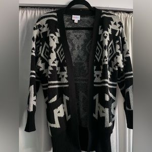 LulaRoe XXS black cardigan
